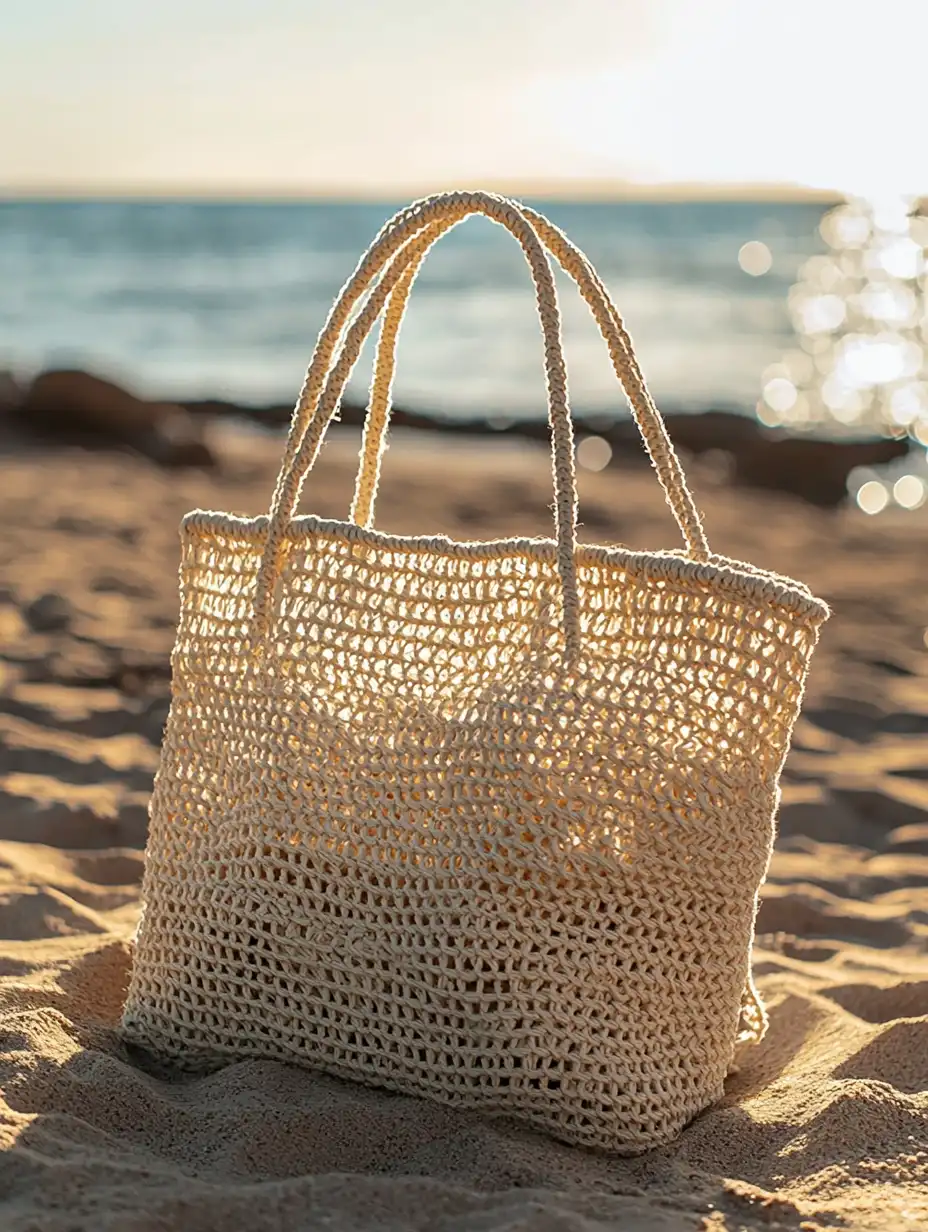 Classic Open Mesh Market Tote