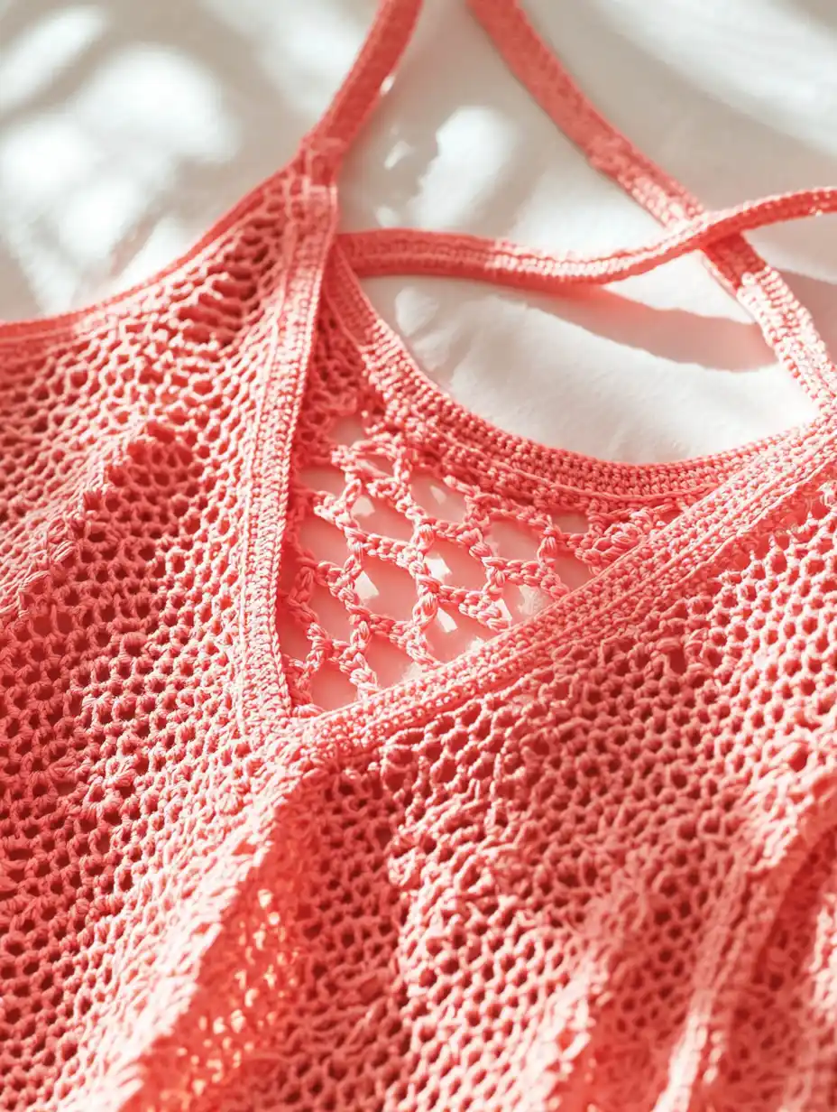 Simple Mesh Tank Top