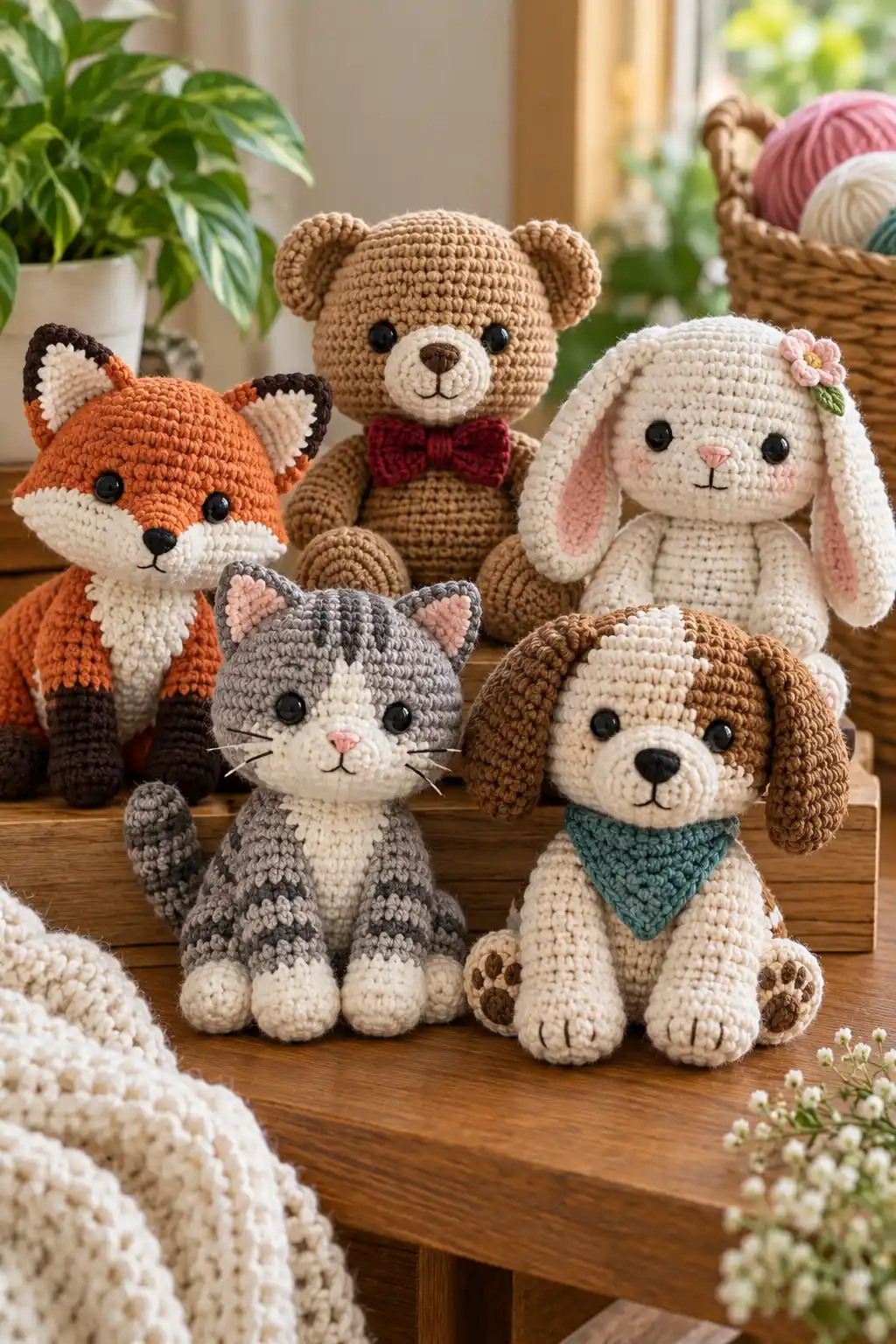 Amigurumi Animal Portrait