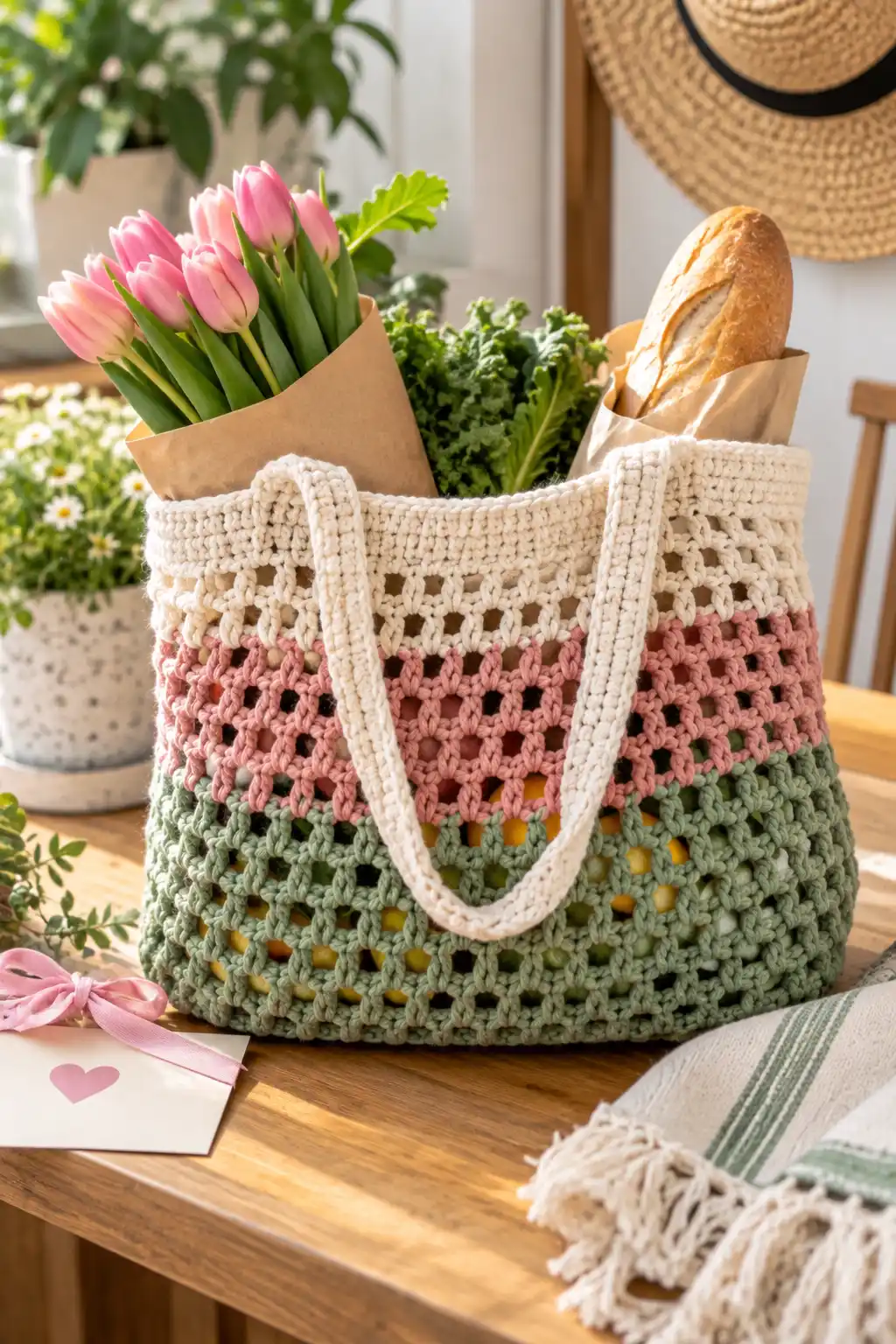 Market Bag in a Recipient's Colors