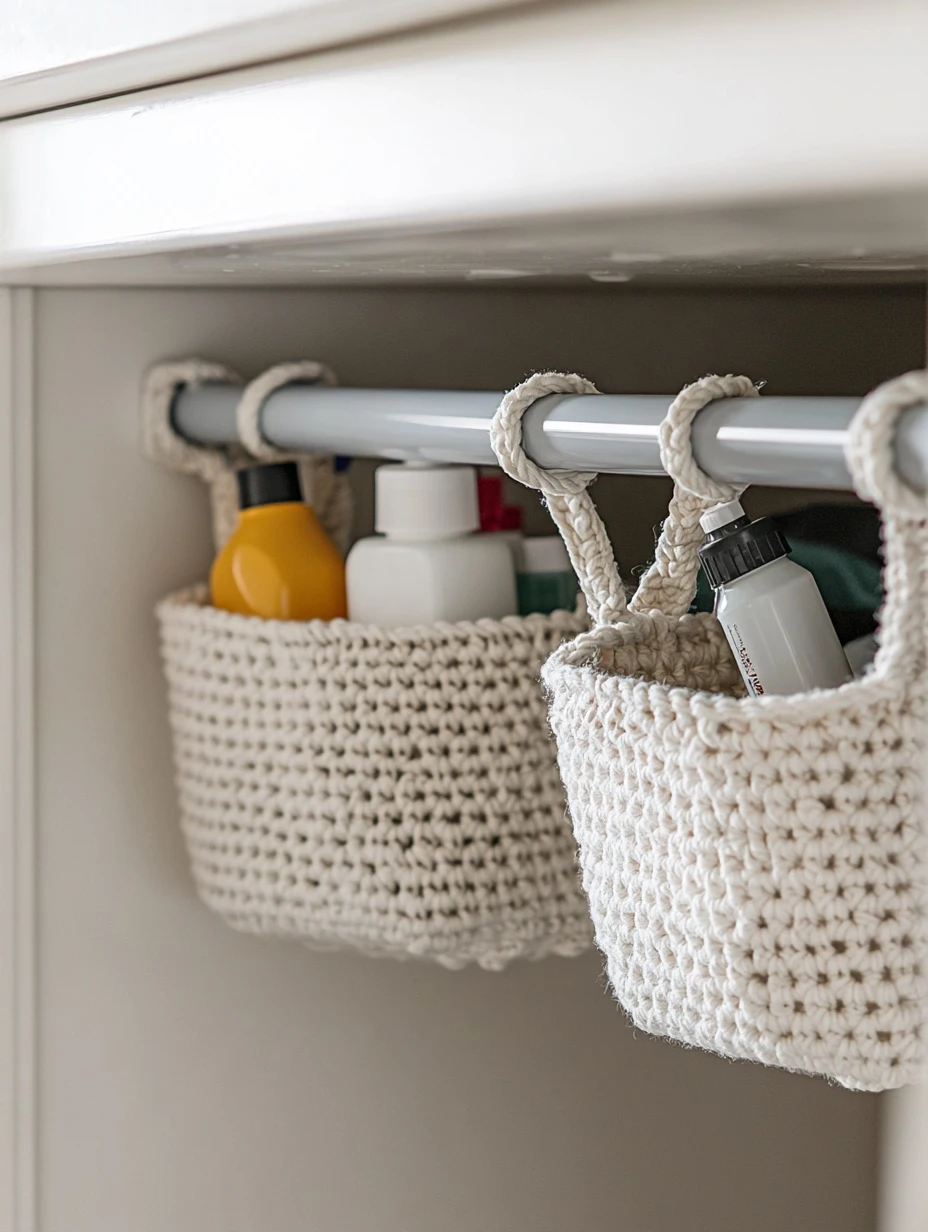 Under-Sink Cleaning Supply Basket