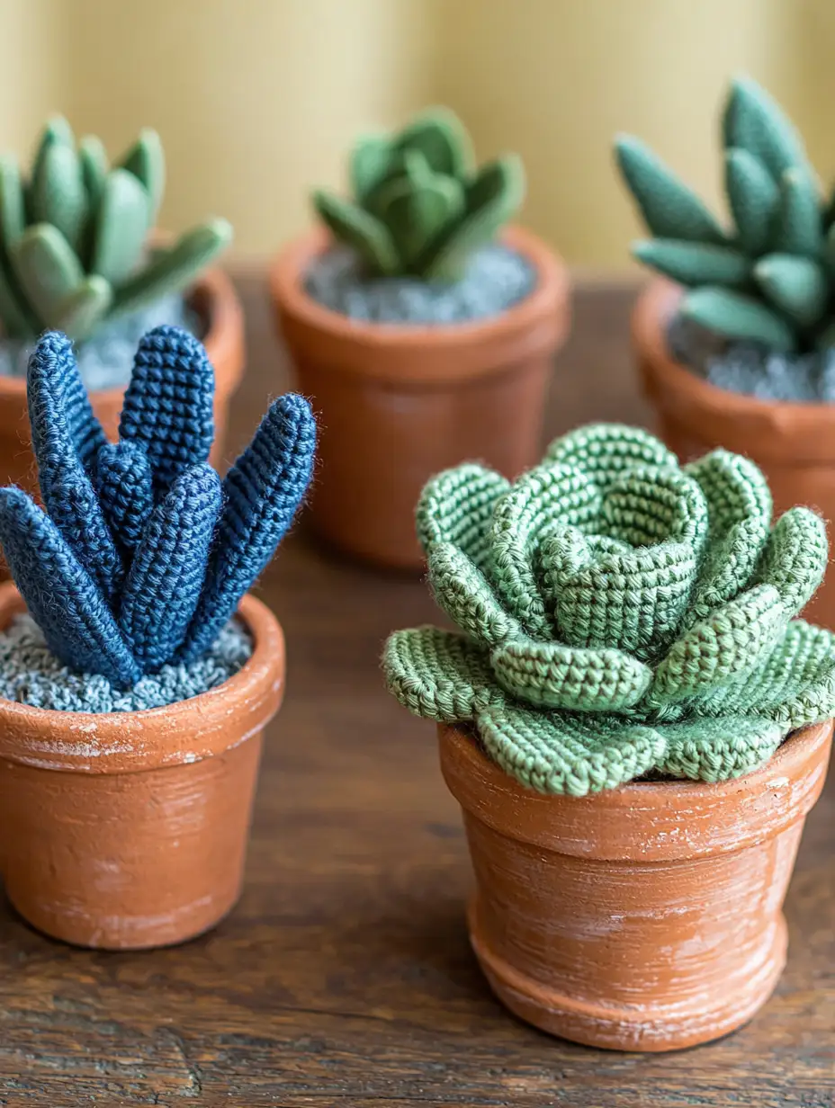Potted Succulent Collection