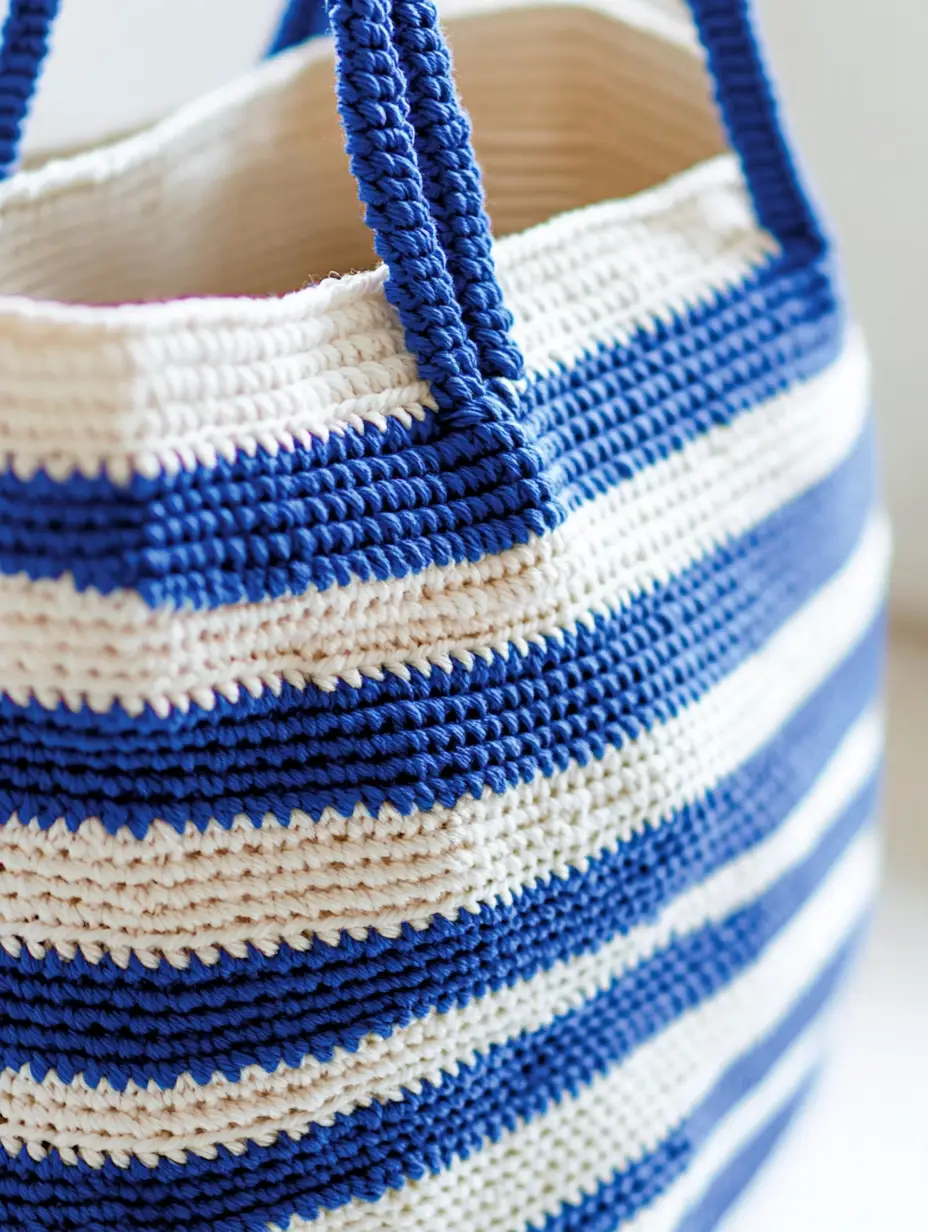 Striped Summer Tote