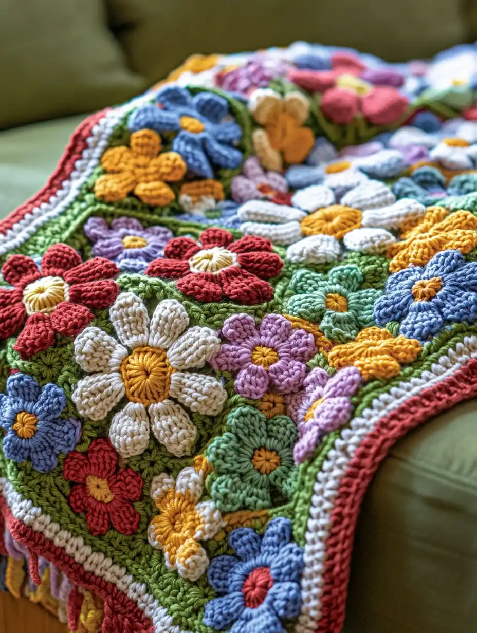 Wildflower Meadow Blanket