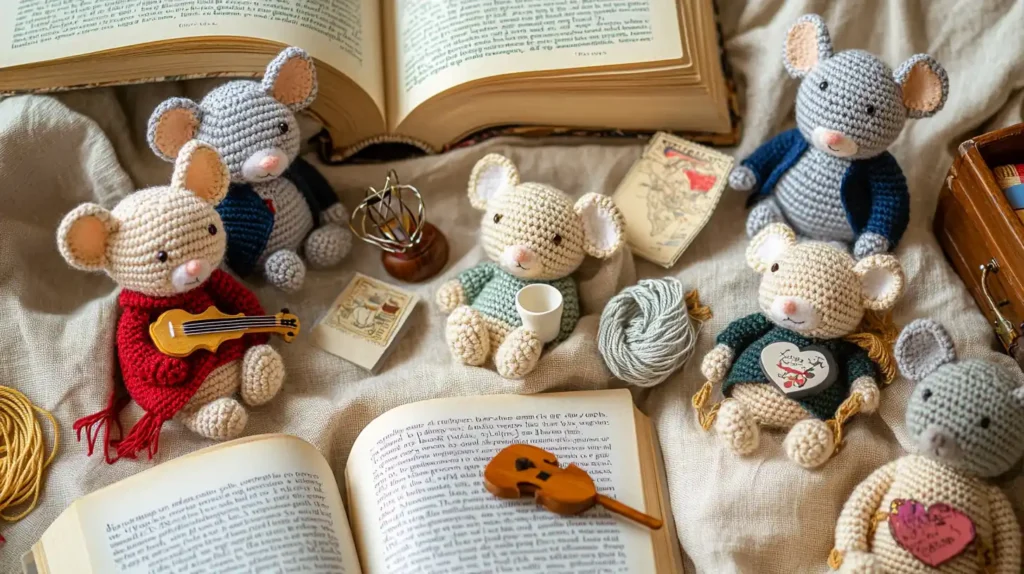21 Adorable Crochet Mouse Bookmark Patterns Too Cute to Lose Your Page