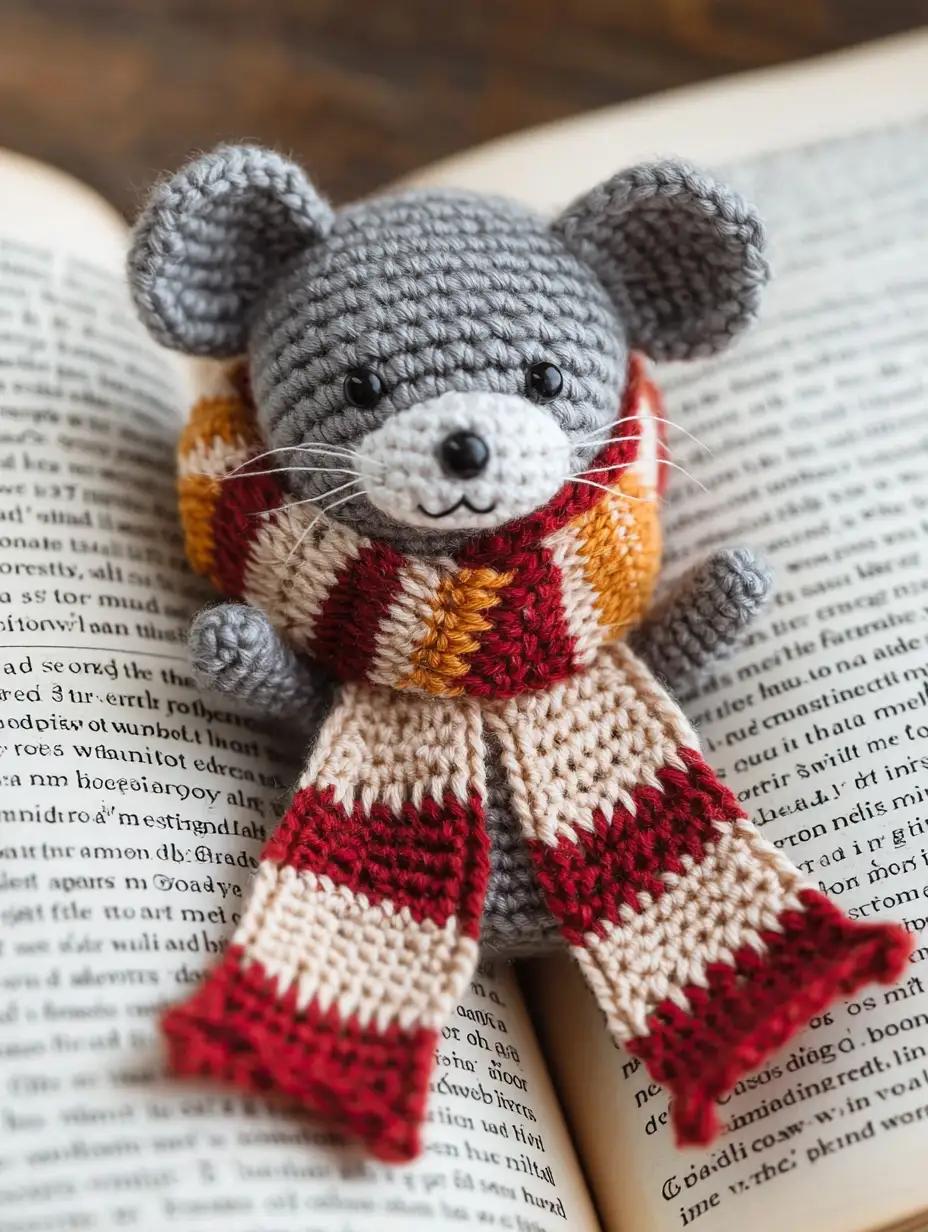 Striped Scarf Mouse