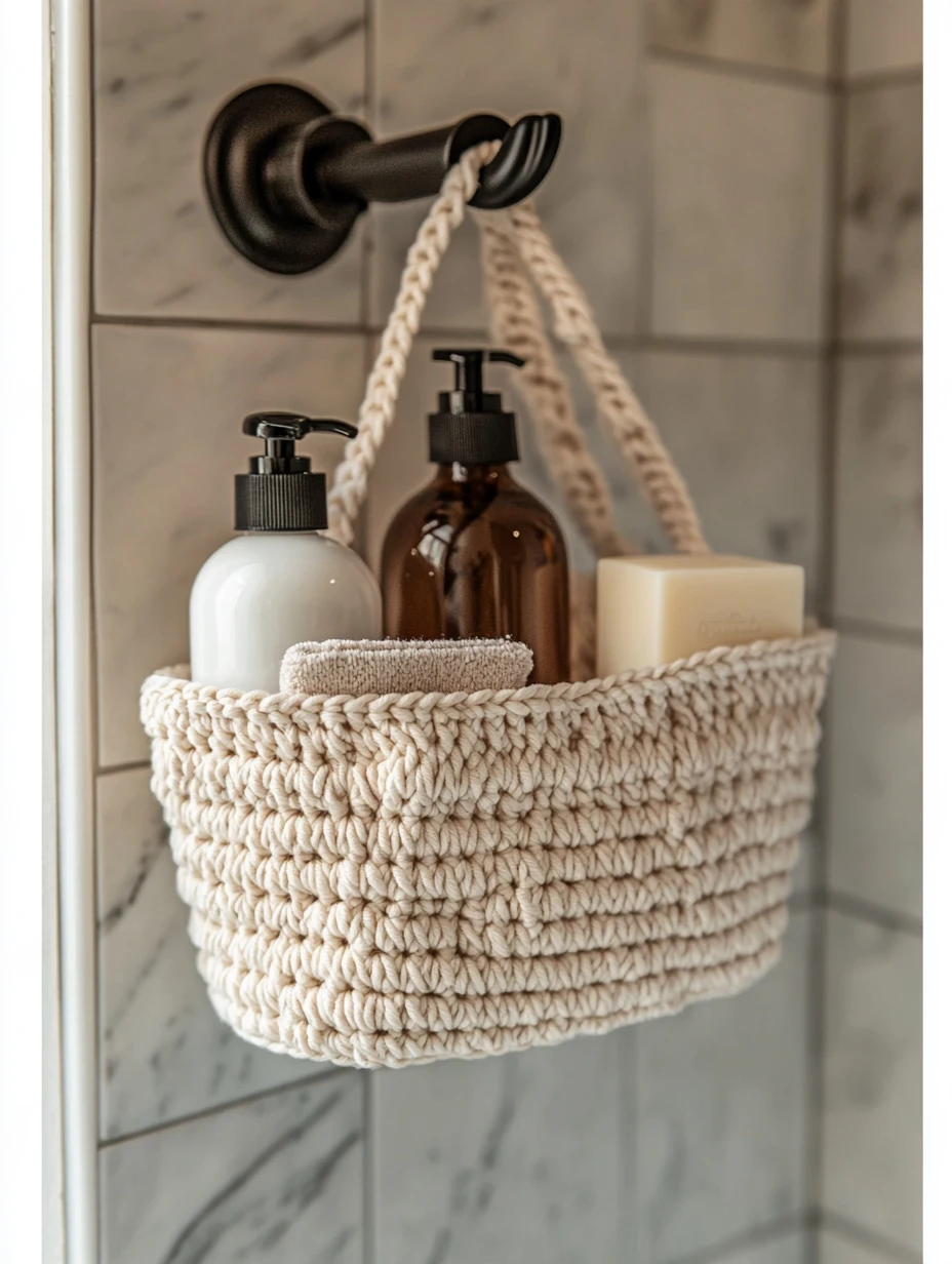 Shower Caddy Hanging Basket