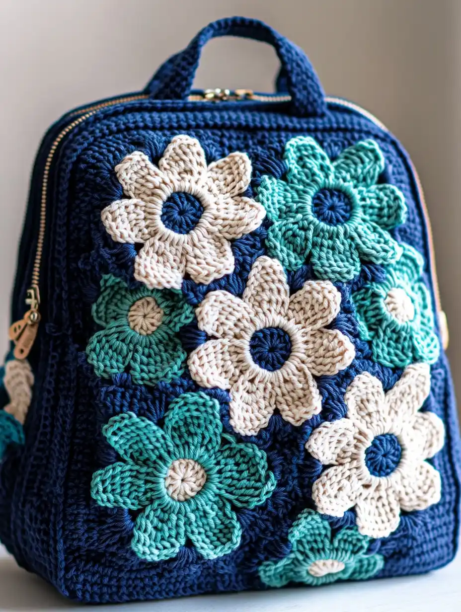 Puff Flower Backpack