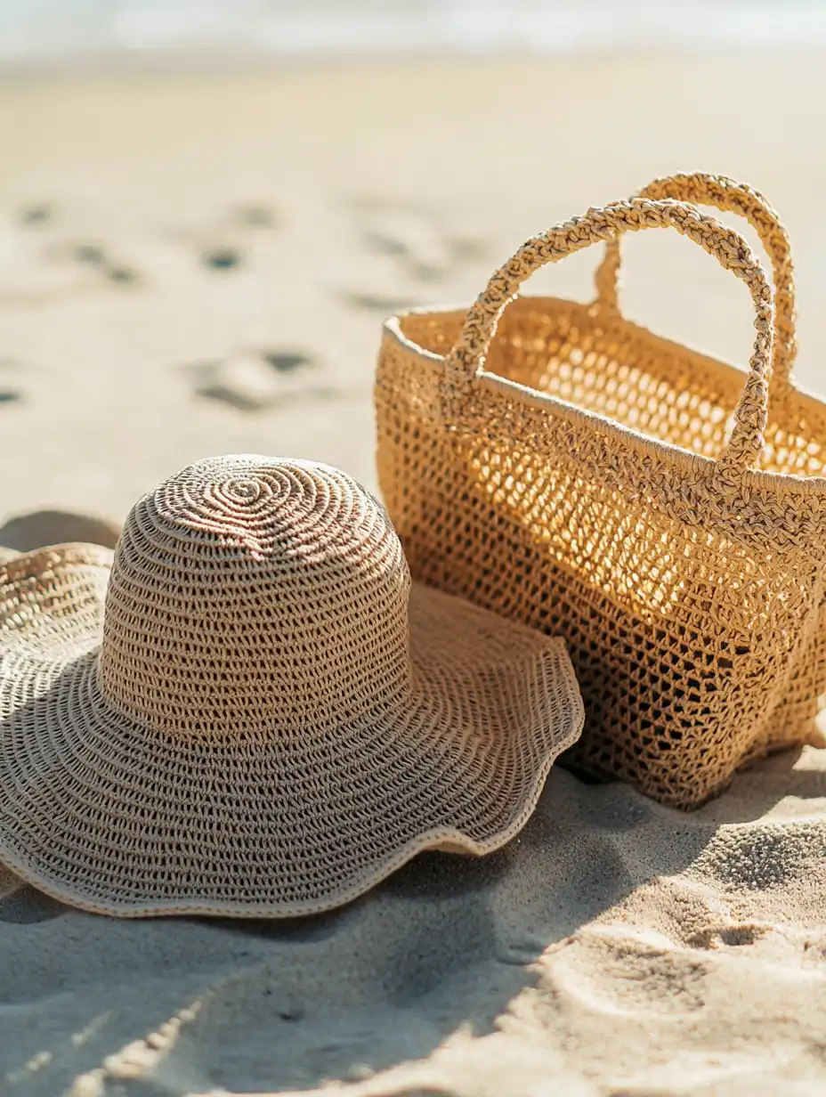 Sun Hat Matching Set